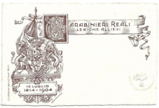 Cartolina carabinieri reali usato  Trieste