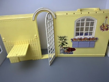 Usado, Casa de muñecas plegable amarilla cocina familiar Barbie Mattel 1998 segunda mano  Embacar hacia Argentina