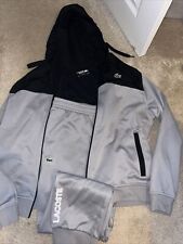 Lacoste tracksuit grey for sale  WIRRAL