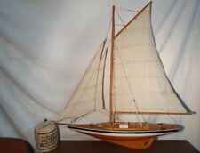 Holz deko segelboot gebraucht kaufen  Kraichtal