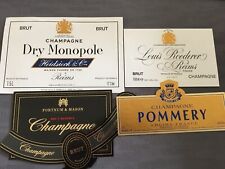 Lot etiquettes champagne d'occasion  Saint-Dizier