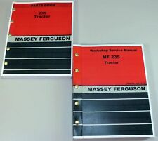 Conjunto Massey Ferguson 235 peças de trator serviço oficina manual Mf235 comprar usado  Enviando para Brazil