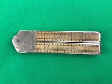 Stephens & Co. 99 ruler with brass caliper, used for sale  Shipping to South Africa