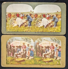 Antigua vista estéreo de indios nativos americanos/2 tarjetas, usado segunda mano  Embacar hacia Argentina