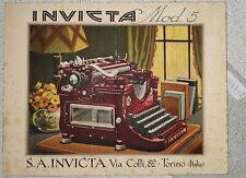 macchine scrivere invicta usato  Italia