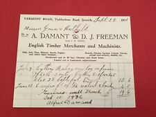 Damant freeman 1936 for sale  HOVE