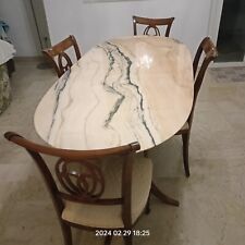 marmo legno tavolo usato  Martina Franca