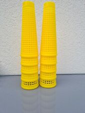 Yellow plastic yarn for sale  LEEDS