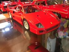 Bburago Ferrari F40 1987 1:18 Die Cast Metal Model Toy Car Loose Burago Italy for sale  Shipping to South Africa