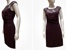 * Mini vestido feminino CALVIN KLEIN tamanho 4/pequeno roxo exibição na loja comprar usado  Enviando para Brazil