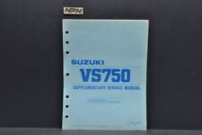 Usado, Vintage 1988 Suzuki VS750 GLJ Intruder Motorcycle Manual de serviço SUPPLEMENT comprar usado  Enviando para Brazil