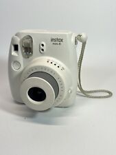 Fujifilm Instax Mini 8 Vanilla Cream Strap Instant Film Camera Works Great for sale  Shipping to South Africa