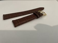 Rolex 18mm brown for sale  REDDITCH