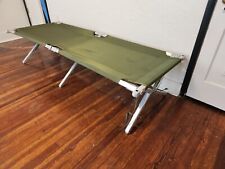 CAMPING COTs U.S. GI MILITARY  HEAVY DUTY FRAME SLEEPING BED, FOLDING for sale  Shipping to South Africa