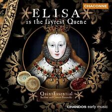 Usado, ELISA IS THE FAYREST QUENE  Sackbut & Cornet Ensemble CD segunda mano  Embacar hacia Argentina