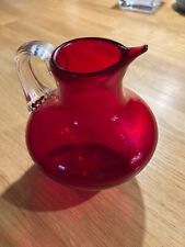 Ruby glass jug for sale  CARNOUSTIE