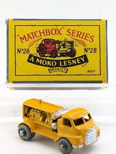Usado, Camión compresor Matchbox Moko Lesney 28a Bedford sin usar, en caja coche de juguete fundido a presión de colección segunda mano  Embacar hacia Argentina