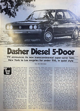 Usado, 1979 Road Test VW Volkswagen Diesel Dasher 5 portas comprar usado  Enviando para Brazil