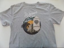 Usado, Camiseta Warner Brothers Studio Adulto Grande Cinza Gildan Water Tower CA HTF comprar usado  Enviando para Brazil