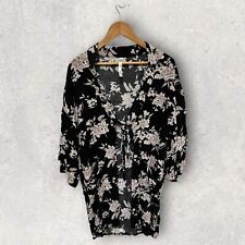 Anthropologie Spiritual Gangster Floral Robe Black Size OS for sale  Shipping to South Africa