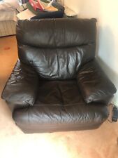 Electric recliner leather for sale  BARNET