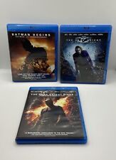 Batman The Dark Knight Trilogy Blu-ray Lote De 3 Filme DC Comics 6 Discos - Testado comprar usado  Enviando para Brazil