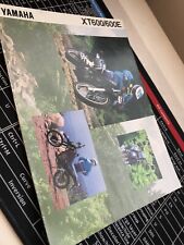 Yamaha xt600e brochure for sale  PETERBOROUGH