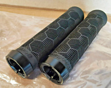 New Bontrager Bike Bycycle Lock On Grips Rubber & Aluminium Locking Rings, used for sale  Shipping to South Africa