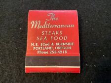 Matchbook rare mediterranean for sale  Bremerton