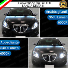 Usato, CONVERSIONE FARI FULL LED LANCIA DELTA III  6000K 16000 LUMEN LED CANBUS usato  Napoli