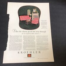 Kroehler furniture clipping for sale  Hedgesville