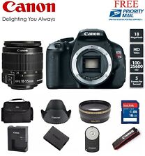 Kit de câmera DSLR Canon T3i / EOS 600D 18.0MP com lente 18-55mm com (2 LENTES) comprar usado  Enviando para Brazil