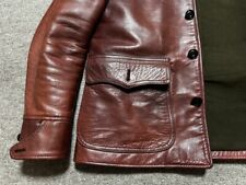 Leather coat leather d'occasion  Expédié en Belgium