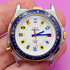 Timex Insiglo Nautical Flags relógio de quartzo vintage para peças 1995 comprar usado  Enviando para Brazil