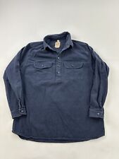 Camisa masculina vintage Wah Maker pulôver azul grande frontier roupas feitas nos EUA comprar usado  Enviando para Brazil