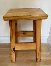 Vintage pine stool for sale  DEAL
