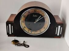 Gebruikt, Vintage 1930's 1940's Art Deco Junghans Pendulum Mantle Clock For Restoration tweedehands  Den Helder - Zuiderzeebuurt