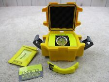 Invicta Pro Diver modelo 17796 relógio de silicone amarelo quartzo com caixa e papéis, usado comprar usado  Enviando para Brazil