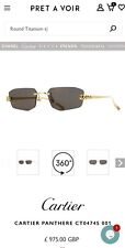 Cartier sunglasses ct0474s for sale  MITCHAM