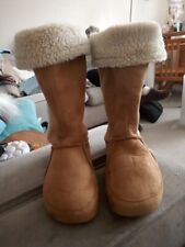 Womens faux suede for sale  PENZANCE