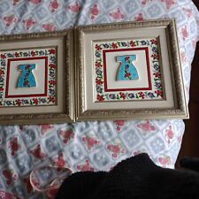 Pair decorative framed for sale  DOVER