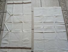 Coppia asciugamani antico usato  Sassari