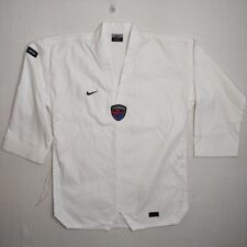 "Top uniforme de artes marciales Nike Taekwondo Elite (blanco) talla 9 pecho 48" segunda mano  Embacar hacia Argentina