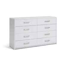 Oslo 4 + 4 Drawer Chest - White, used for sale  Shipping to South Africa