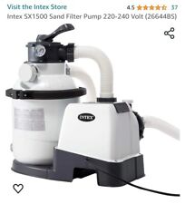 Intex sand filter for sale  CREWE
