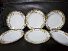 nippon hand painted 6 plates for sale  Tampa