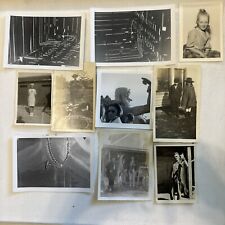 10 CREEPY VINTAGE PHOTOS LOT Ten Original Snapshots With Spooky Weird & Odd Vibe, used for sale  Shipping to South Africa