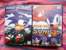 Cartuchos Sonic 3D Blast e Sonic 6 Jam anos 90 para sega mega drive 2 comprar usado  Enviando para Brazil