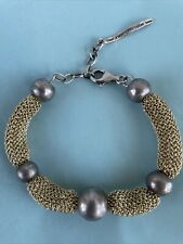 adami martucci sterling silver mesh bracelet for sale  Madison