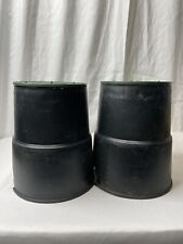 DS Round 6 pol. Caixa e tampa de válvula, altura, caixa preta, tampa verde DS-109 lote 2 comprar usado  Enviando para Brazil